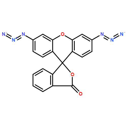 Spiro[isobenzofuran-1(3H),9'-[9H]xanthen]-3-one, 3',6'-diazido-