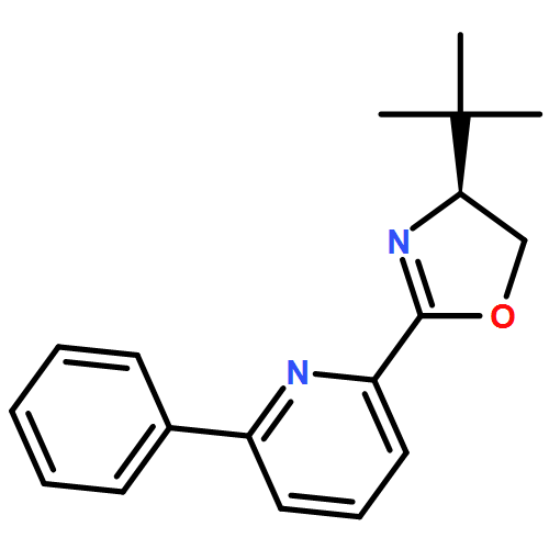 Pyridine, 2-[(4S)-4-(1,1-dimethylethyl)-4,5-dihydro-2-oxazolyl]-6-phenyl-