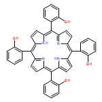 Phenol, 2,2',2'',2'''-(21H,23H-porphine-5,10,15,20-tetrayl)tetrakis-