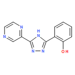 Phenol, 2-(5-pyrazinyl-1H-1,2,4-triazol-3-yl)-