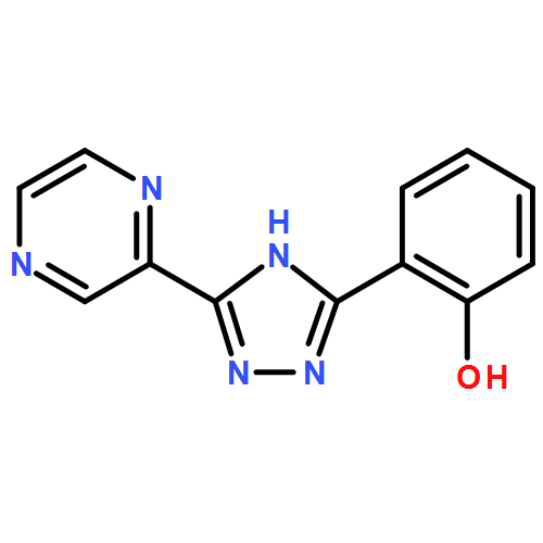 Phenol, 2-(5-pyrazinyl-1H-1,2,4-triazol-3-yl)-