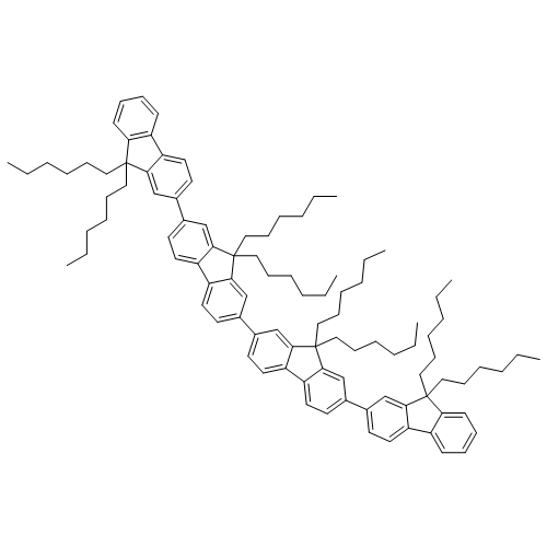 2,2':7',2'':7'',2'''-Quater-9H-fluorene, 9,9,9',9',9'',9'',9''',9'''-octahexyl-
