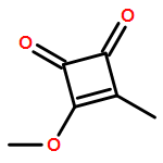 3-Cyclobutene-1,2-dione, 3-methoxy-4-methyl-