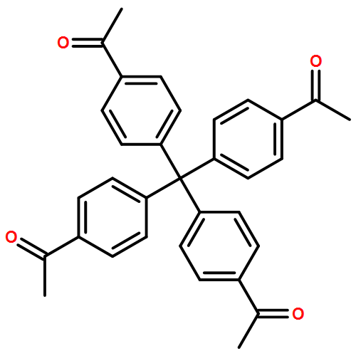 Ethanone, 1,1',1'',1'''-(methanetetrayltetra-4,1-phenylene)tetrakis-