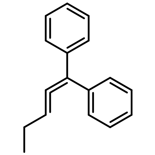 Benzene, 1,1'-(1,2-pentadienylidene)bis-