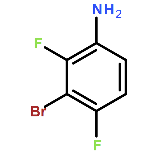 Benzenamine, 3-bromo-2,4-difluoro-