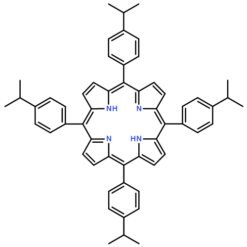 21H,23H-Porphine, 5,10,15,20-tetrakis[4-(1-methylethyl)phenyl]-