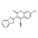 3-(1,3-BENZOXAZOL-2-YL)-7-HYDROXY-2-OXO-2H-CHROMENE-4-CARBONITRILE