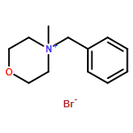 Morpholinium, 4-methyl-4-(phenylmethyl)-, bromide