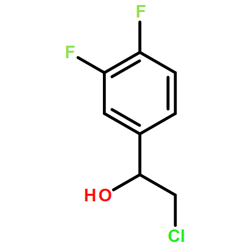 Benzenemethanol, α-(chloromethyl)-3,4-difluoro-, (αS)-