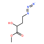 Butanoic acid, 4-azido-2-hydroxy-, methyl ester