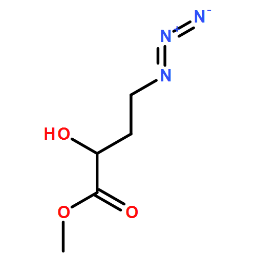 Butanoic acid, 4-azido-2-hydroxy-, methyl ester