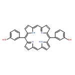 Phenol, 3,3'-(21H,23H-porphine-5,15-diyl)bis-