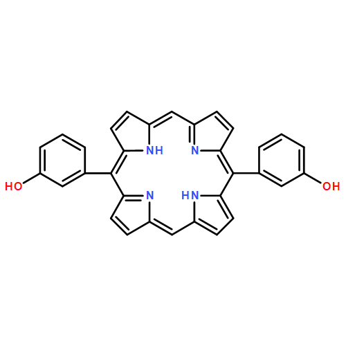 Phenol, 3,3'-(21H,23H-porphine-5,15-diyl)bis-