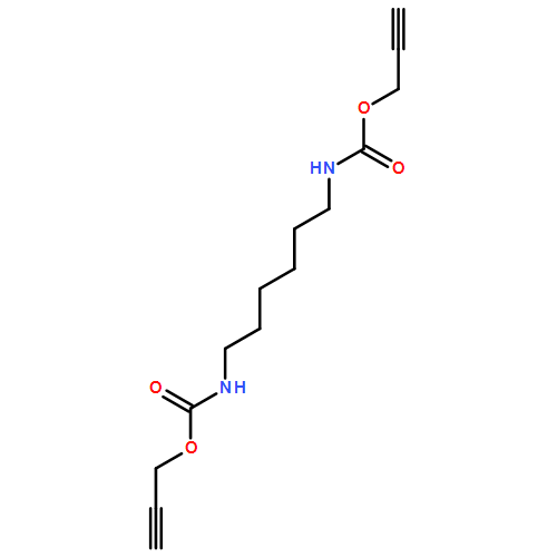 Carbamic acid, 1,6-hexanediylbis-, di-2-propynyl ester (9CI)