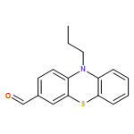 10H-Phenothiazine-3-carboxaldehyde, 10-propyl-