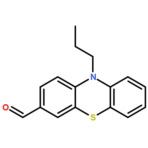 10H-Phenothiazine-3-carboxaldehyde, 10-propyl-