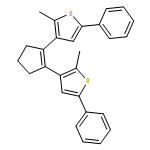 Thiophene, 3,3'-(1-cyclopentene-1,2-diyl)bis[2-methyl-5-phenyl-