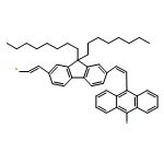 Poly[9,10-anthracenediyl-1,2-ethenediyl(9,9-dioctyl-9H-fluorene-2,7-diyl
)-1,2-ethenediyl]