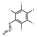 Benzene, 1-azido-2,3,5,6-tetrafluoro-4-iodo-