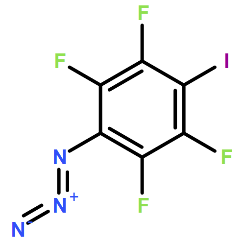 Benzene, 1-azido-2,3,5,6-tetrafluoro-4-iodo-