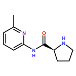 2-Pyrrolidinecarboxamide, N-(6-methyl-2-pyridinyl)-, (2S)-