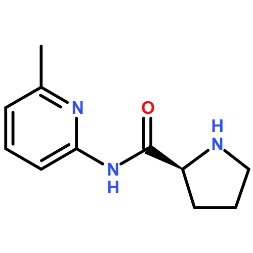 2-Pyrrolidinecarboxamide, N-(6-methyl-2-pyridinyl)-, (2S)-