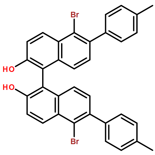 5-BROMO-1-[5-BROMO-2-HYDROXY-6-(4-METHYLPHENYL)NAPHTHALEN-1-YL]-6-(4-METHYLPHENYL)NAPHTHALEN-2-OL