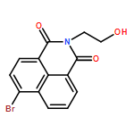 1H-Benz[de]isoquinoline-1,3(2H)-dione, 6-bromo-2-(2-hydroxyethyl)-