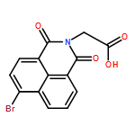 1H-Benz[de]isoquinoline-2(3H)-acetic acid, 6-bromo-1,3-dioxo-