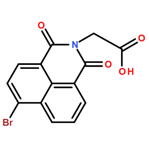 1H-Benz[de]isoquinoline-2(3H)-acetic acid, 6-bromo-1,3-dioxo-