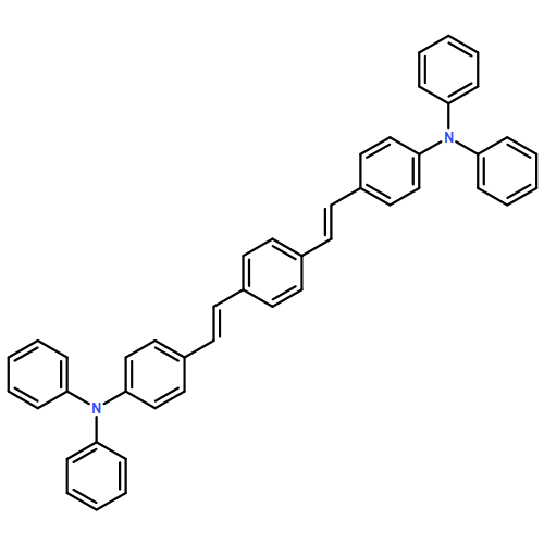 Benzenamine, 4,4'-(1,4-phenylenedi-2,1-ethenediyl)bis[N,N-diphenyl-