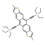 Anthra[2,3-b:6,7-b']dithiophene, 2,8-difluoro-5,11-bis[2-(triethylsilyl)ethynyl]-