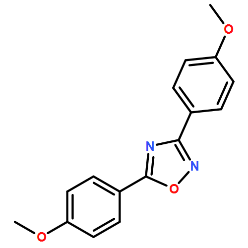 1,2,4-Oxadiazole, 3,5-bis(4-methoxyphenyl)-