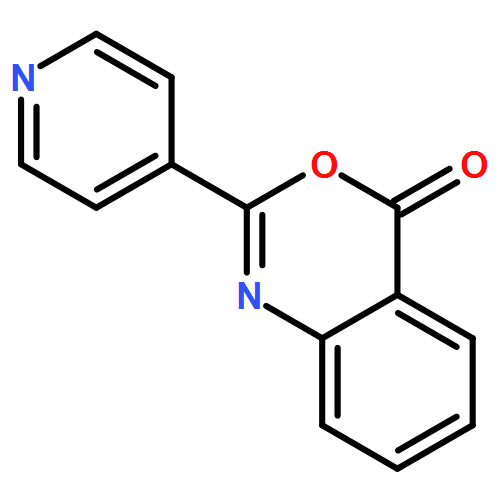 4H-3,1-Benzoxazin-4-one, 2-(4-pyridinyl)-