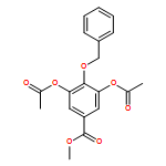 METHYL 3,5-DIACETYLOXY-4-PHENYLMETHOXYBENZOATE