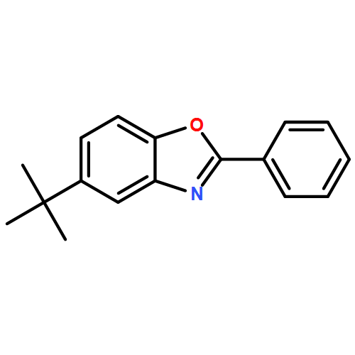 Benzoxazole, 5-(1,1-dimethylethyl)-2-phenyl-