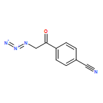 Benzonitrile, 4-(2-azidoacetyl)-