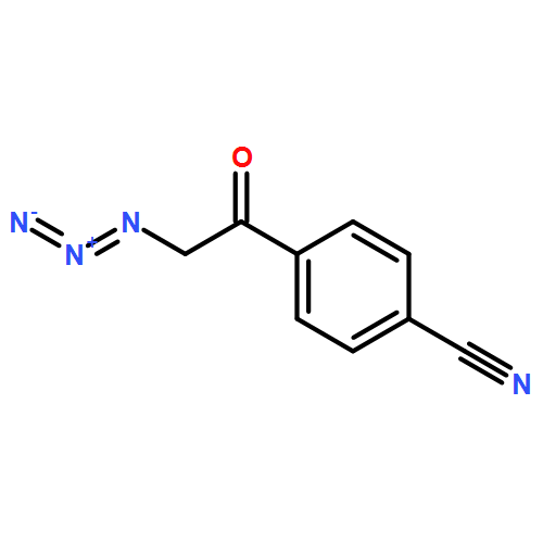 Benzonitrile, 4-(2-azidoacetyl)-