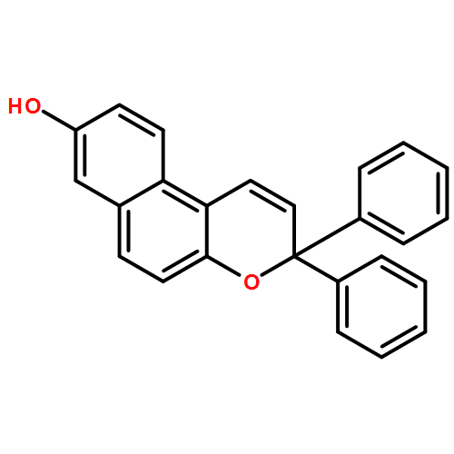 3H-Naphtho[2,1-b]pyran-8-ol, 3,3-diphenyl-