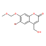 2H-1-Benzopyran-4-acetic acid, 6-bromo-7-(methoxymethoxy)-2-oxo-