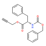 L-Phenylalanine, N-[(phenylmethoxy)carbonyl]-, 2-propyn-1-yl ester