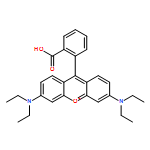 Xanthylium, 9-(2-carboxyphenyl)-3,6-bis(diethylamino)-