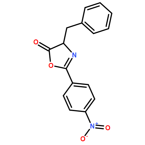 5(4H)-Oxazolone, 2-(4-nitrophenyl)-4-(phenylmethyl)-