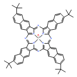 Vanadium,oxo[2,11,20,29-tetrakis(1,1-dimethylethyl)-37H,39H-tetranaphtho[2,3-b:2',3'-g:2'',3''-l:2''',3'''-q]porphyrazinato(2-)-kN37,kN38,kN39,kN40]-, (SP-5-12)-