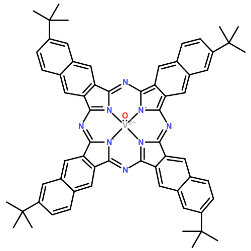 Vanadium,oxo[2,11,20,29-tetrakis(1,1-dimethylethyl)-37H,39H-tetranaphtho[2,3-b:2',3'-g:2'',3''-l:2''',3'''-q]porphyrazinato(2-)-kN37,kN38,kN39,kN40]-, (SP-5-12)-