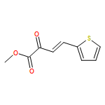 METHYL 2-OXO-4-THIOPHEN-2-YLBUT-3-ENOATE