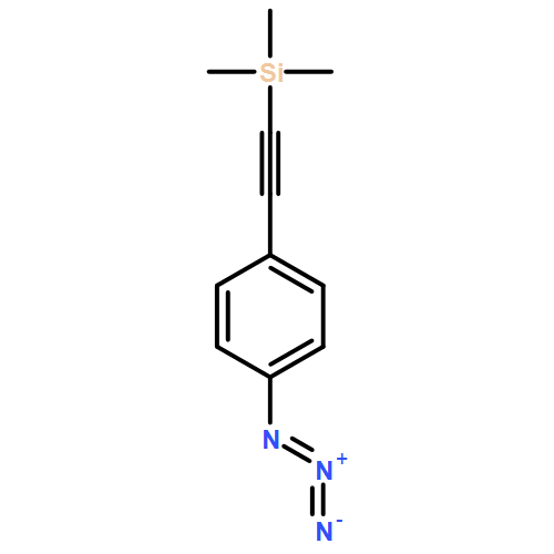 Benzene, 1-azido-4-[2-(trimethylsilyl)ethynyl]-