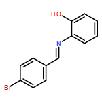 Phenol, 2-[[(4-bromophenyl)methylene]amino]-