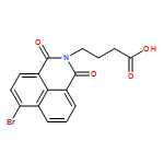 1H-Benz[de]isoquinoline-2(3H)-butanoic acid, 6-bromo-1,3-dioxo-